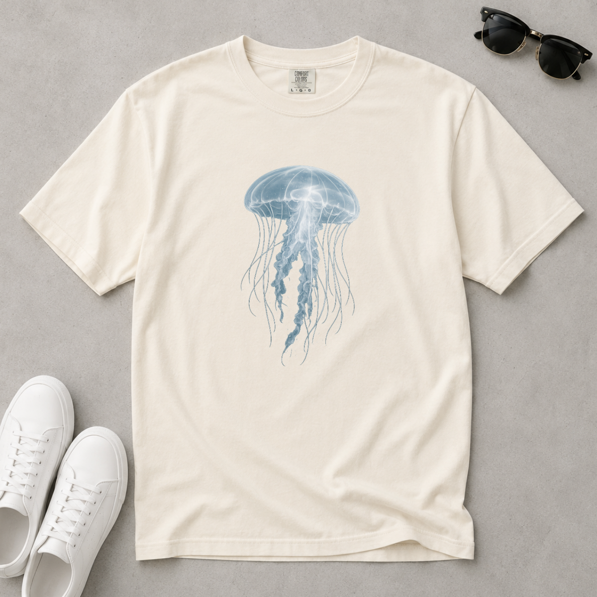 Weightless Jellyfish – Ocean Lover T-Shirt | Explorer Edition