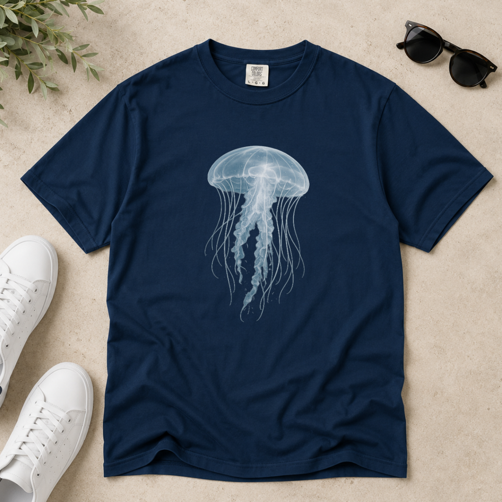 Weightless Jellyfish – Ocean Lover T-Shirt | Explorer Edition