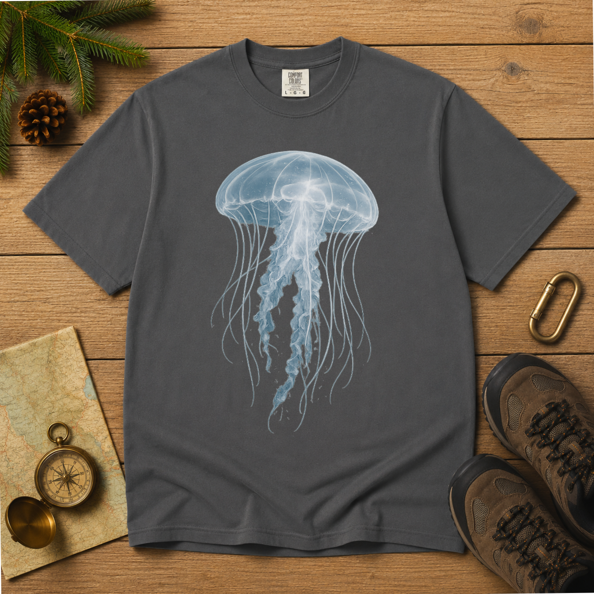 Bold Jellyfish – Ocean Lover T-Shirt | Explorer Edition