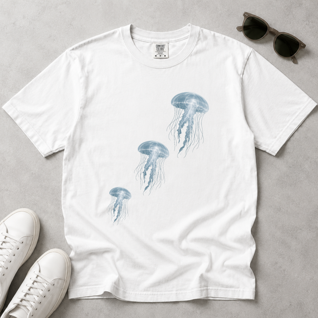 Drifting Jellyfish – Ocean Lover T-Shirt | Explorer Edition