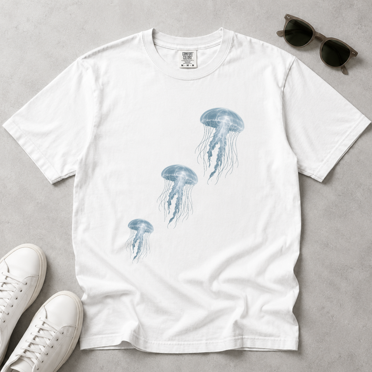 Drifting Jellyfish – Ocean Lover T-Shirt | Explorer Edition