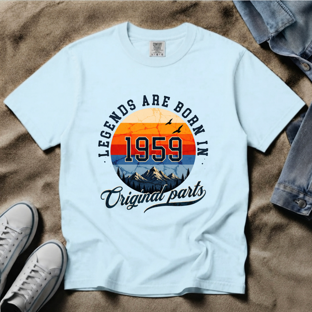 Legends Are Born in 1959 – 67th Birthday T-Shirt