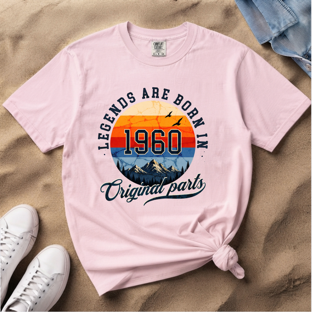 Legends Are Born in 1960 – 66th Birthday T-Shirt