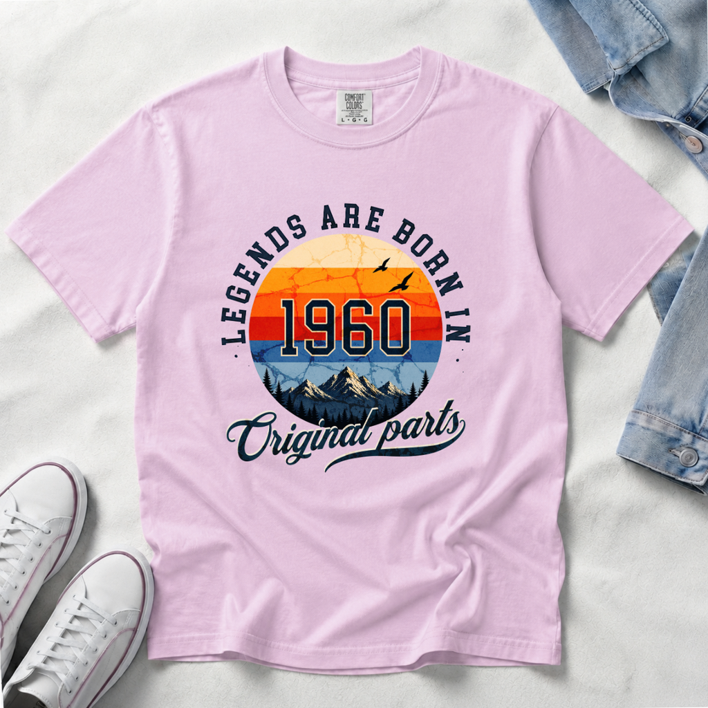 Legends Are Born in 1960 – 66th Birthday T-Shirt