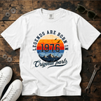 Legends Are Born in 1976 – 50th Birthday T-Shirt