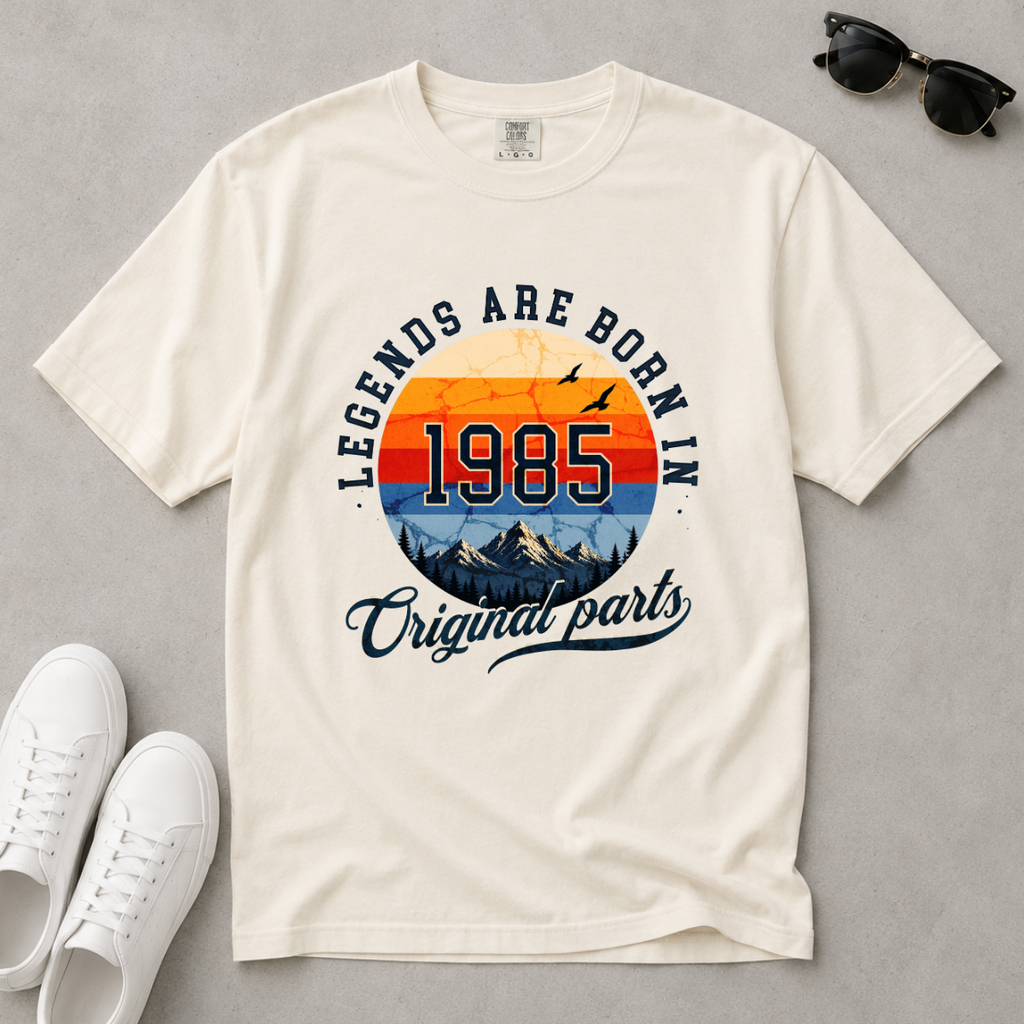 Legends Are Born in 1985 – 41st Birthday T-Shirt