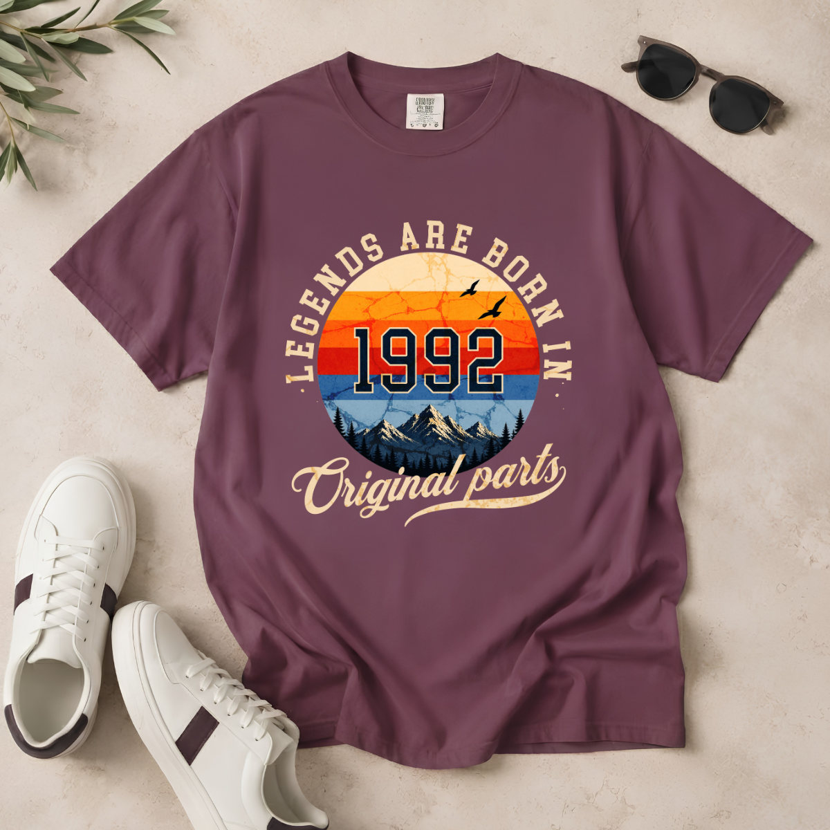 Legends Are Born in 1992 – 34th Birthday T-Shirt