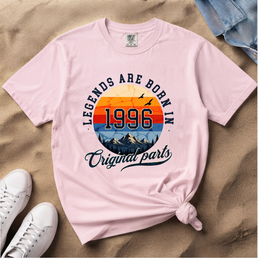 Legends Are Born in 1996 – 30th Birthday T-Shirt