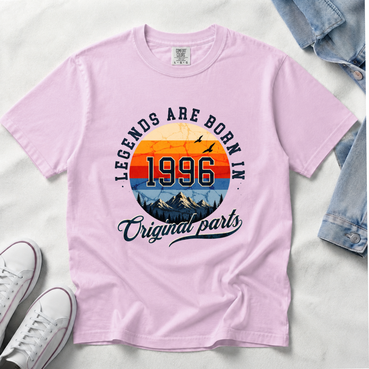 Legends Are Born in 1996 – 30th Birthday T-Shirt