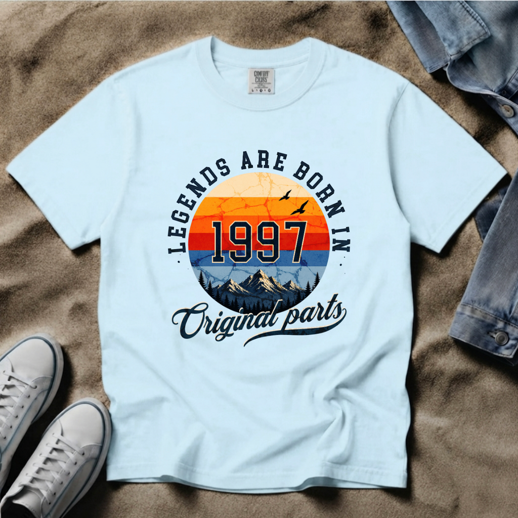 Legends Are Born in 1997 – 29th Birthday T-Shirt