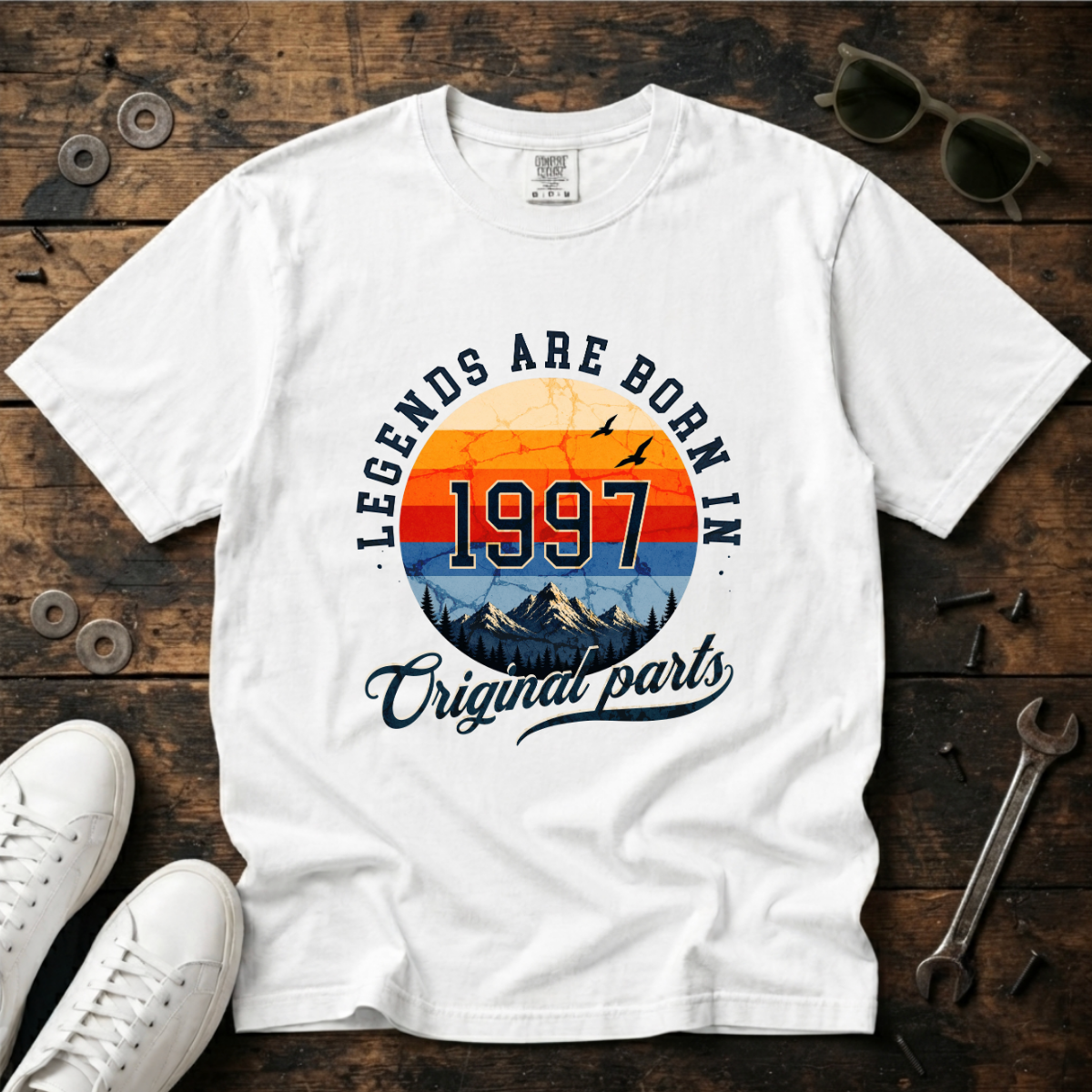 Legends Are Born in 1997 – 29th Birthday T-Shirt