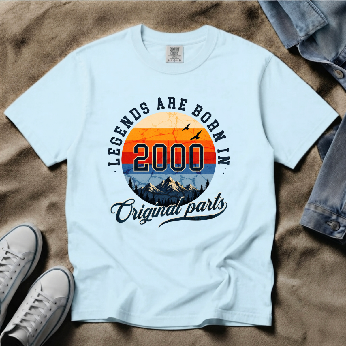 Legends Are Born in 2000 – 26th Birthday T-Shirt