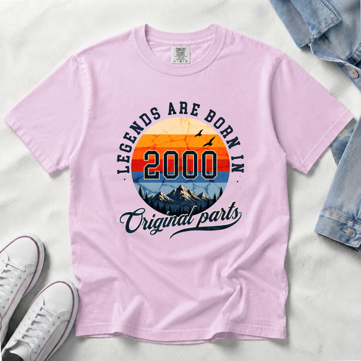 Legends Are Born in 2000 – 26th Birthday T-Shirt