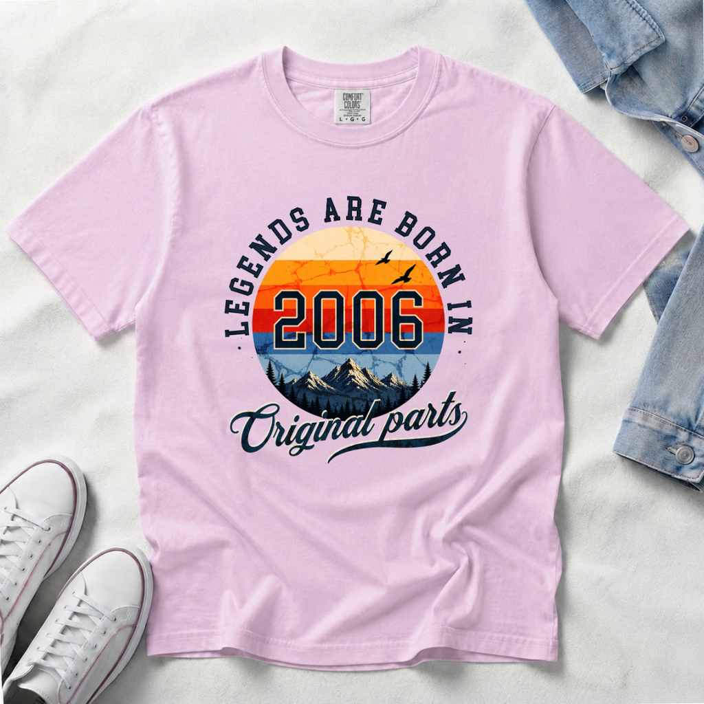 Legends Are Born in 2006 – 20th Birthday T-Shirt