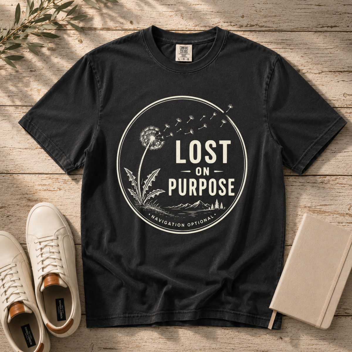 Lost On Purpose – Wanderlust T-Shirt | Outdoors Edition