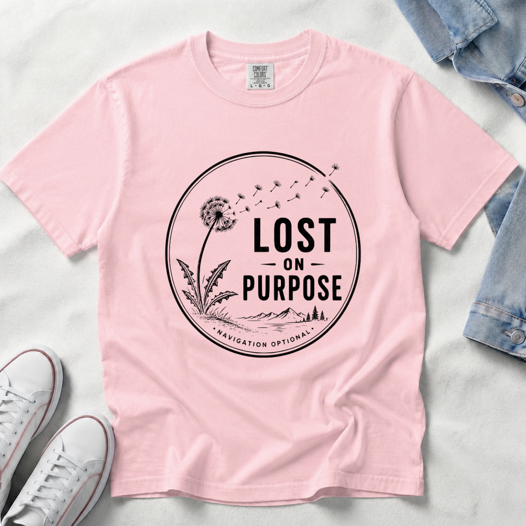 Lost On Purpose – Wanderlust T-Shirt | Outdoors Edition