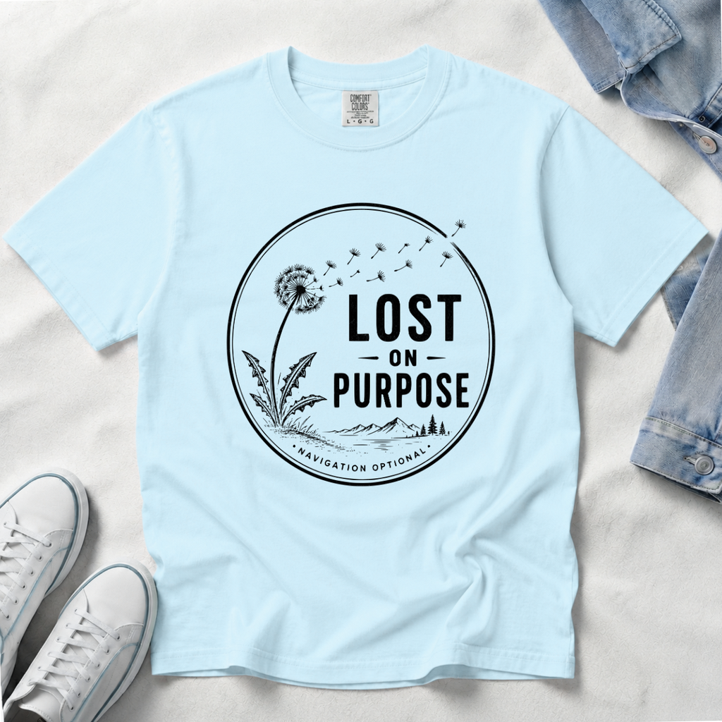 Lost On Purpose – Wanderlust T-Shirt | Outdoors Edition