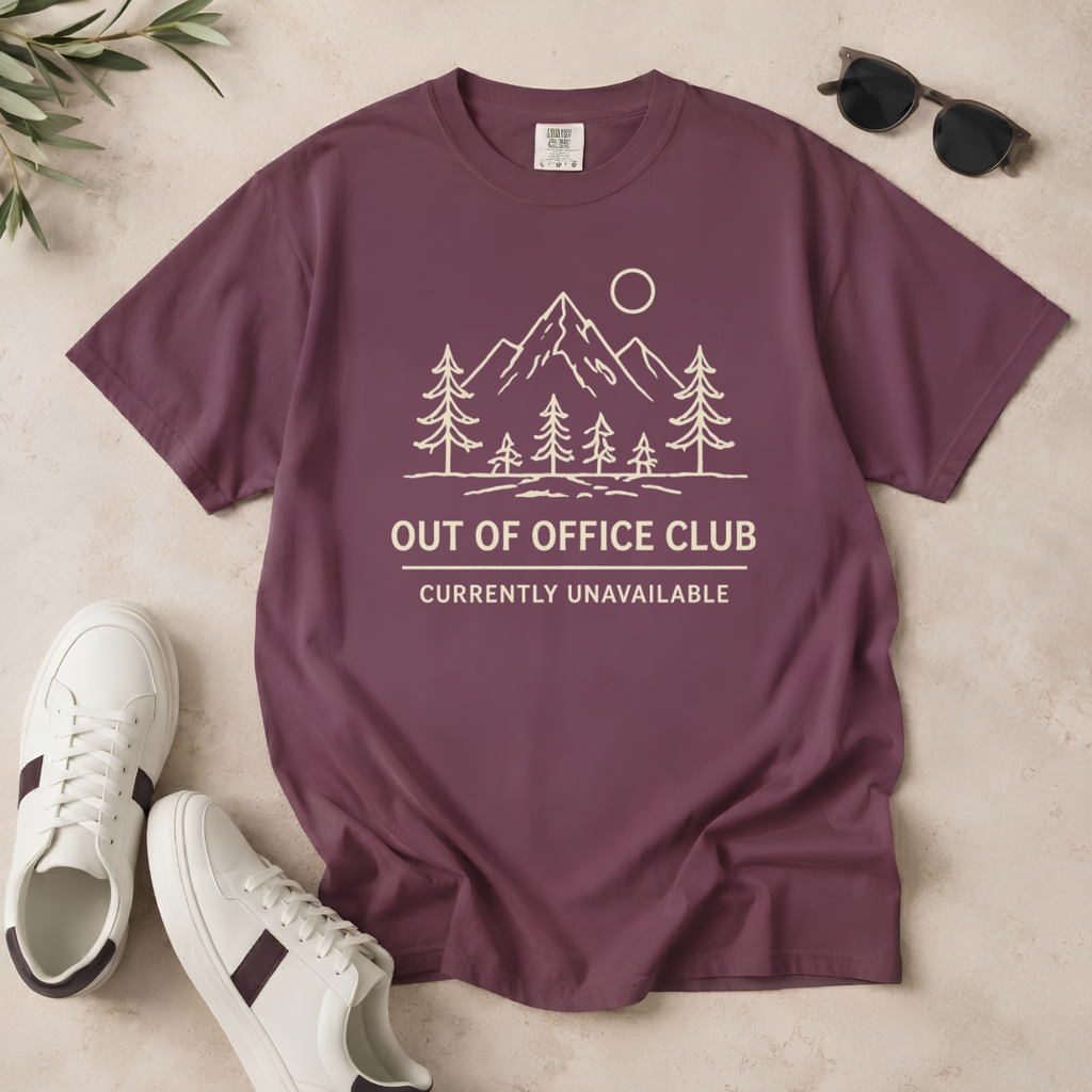 Out of Office Club – Mountain Line T-Shirt | Outdoors Edition
