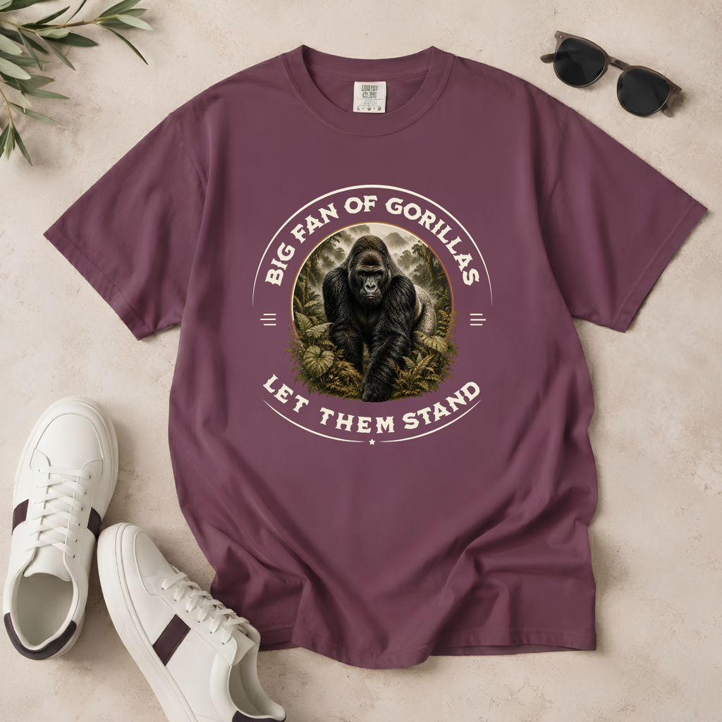 Born to Stand Tall – Mountain Gorilla T-Shirt | Outdoors Edition
