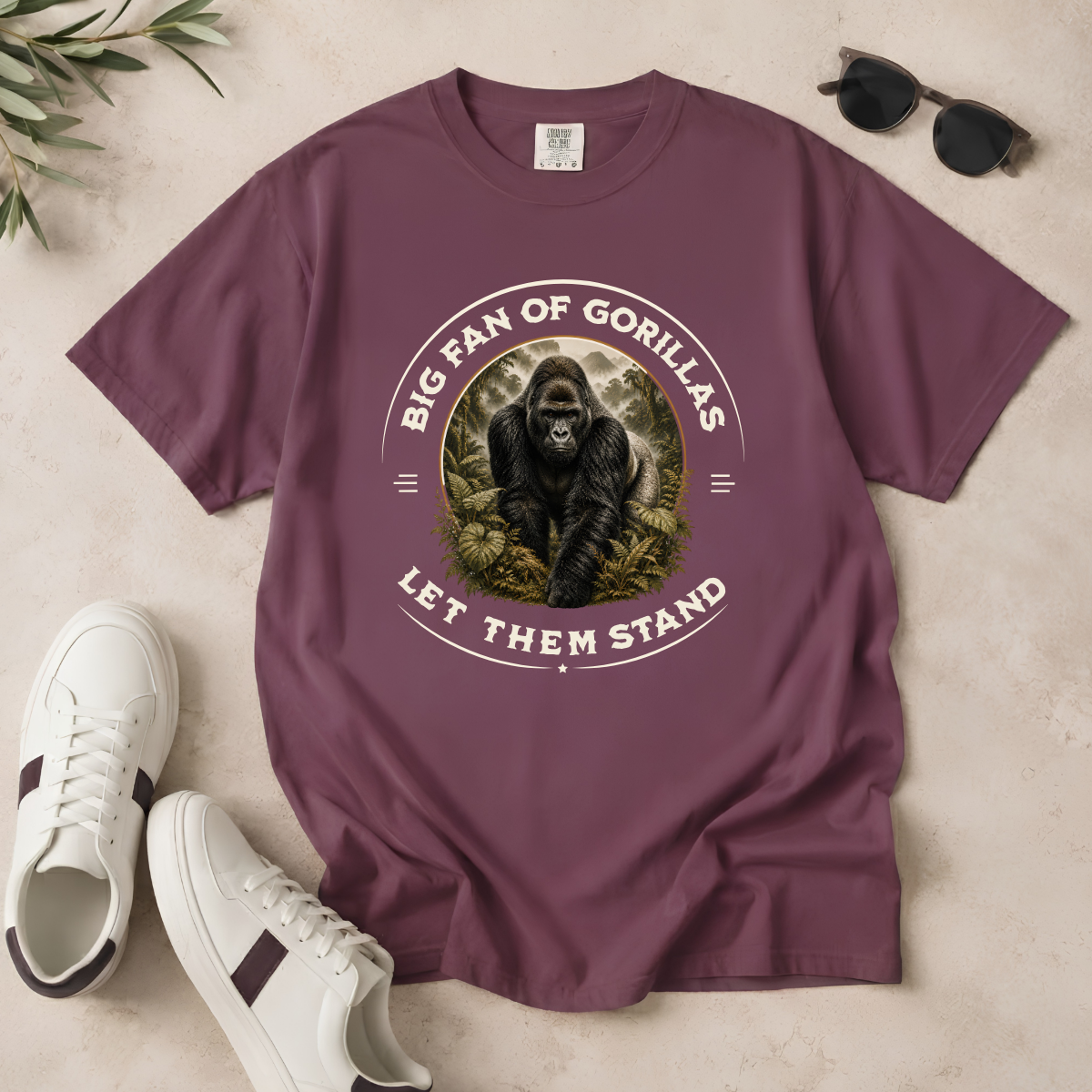 Born to Stand Tall – Mountain Gorilla T-Shirt | Outdoors Edition