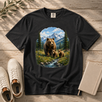 Bear Family – Mama Bear & Cubs T-Shirt | Outdoors Edition