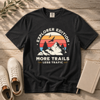 More Trails Less Traffic – Hiking T-Shirt | Outdoors Edition