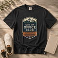 Out of Office Club – Retro Badge T-Shirt | Outdoors Edition