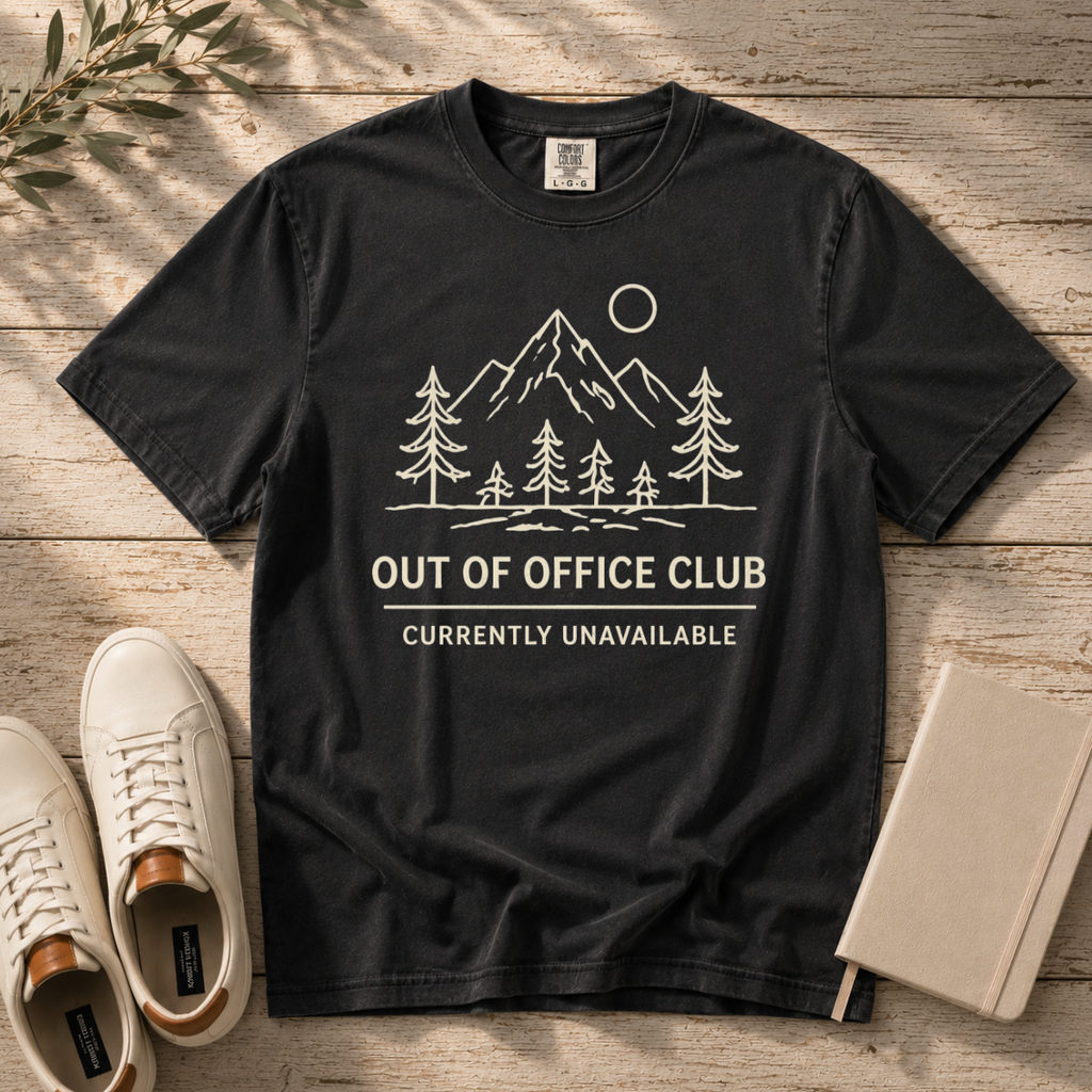 Out of Office Club – Mountain Line T-Shirt | Outdoors Edition
