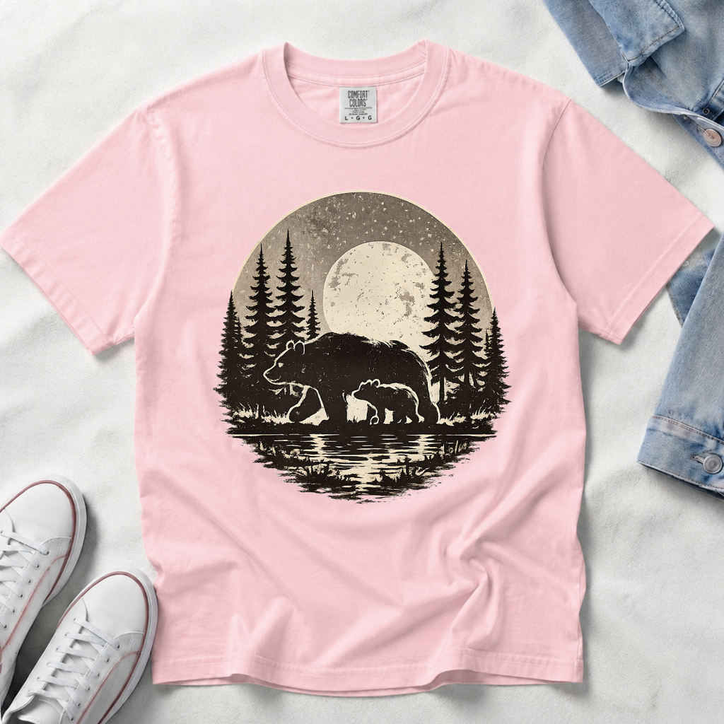 Bear in the Wild – Forest Wilderness T-Shirt | Outdoors Edition