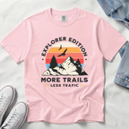More Trails Less Traffic – Hiking T-Shirt | Outdoors Edition