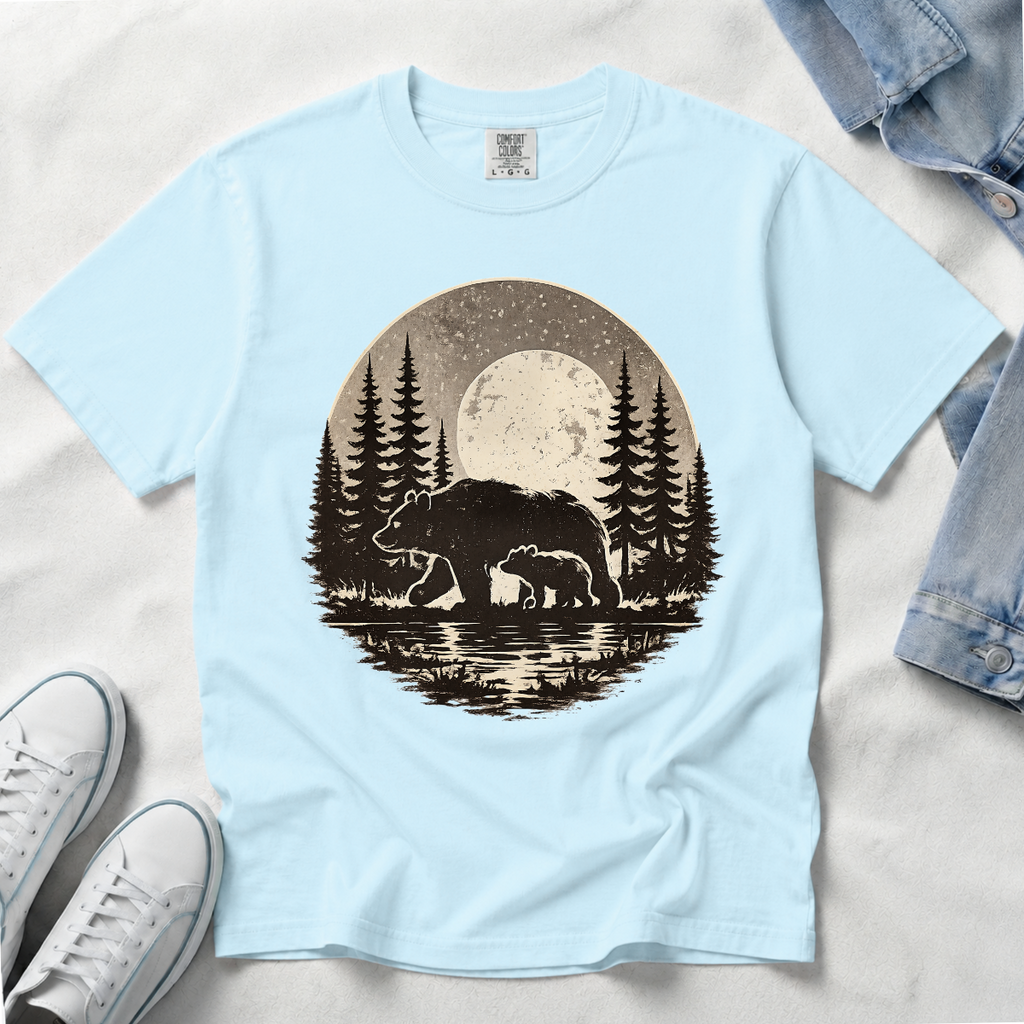 Bear in the Wild – Forest Wilderness T-Shirt | Outdoors Edition