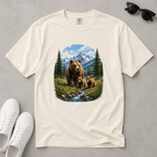 Bear Family – Mama Bear & Cubs T-Shirt | Outdoors Edition
