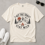Hit the Trail, Stay Wild – Hiking T-Shirt | Outdoors Edition