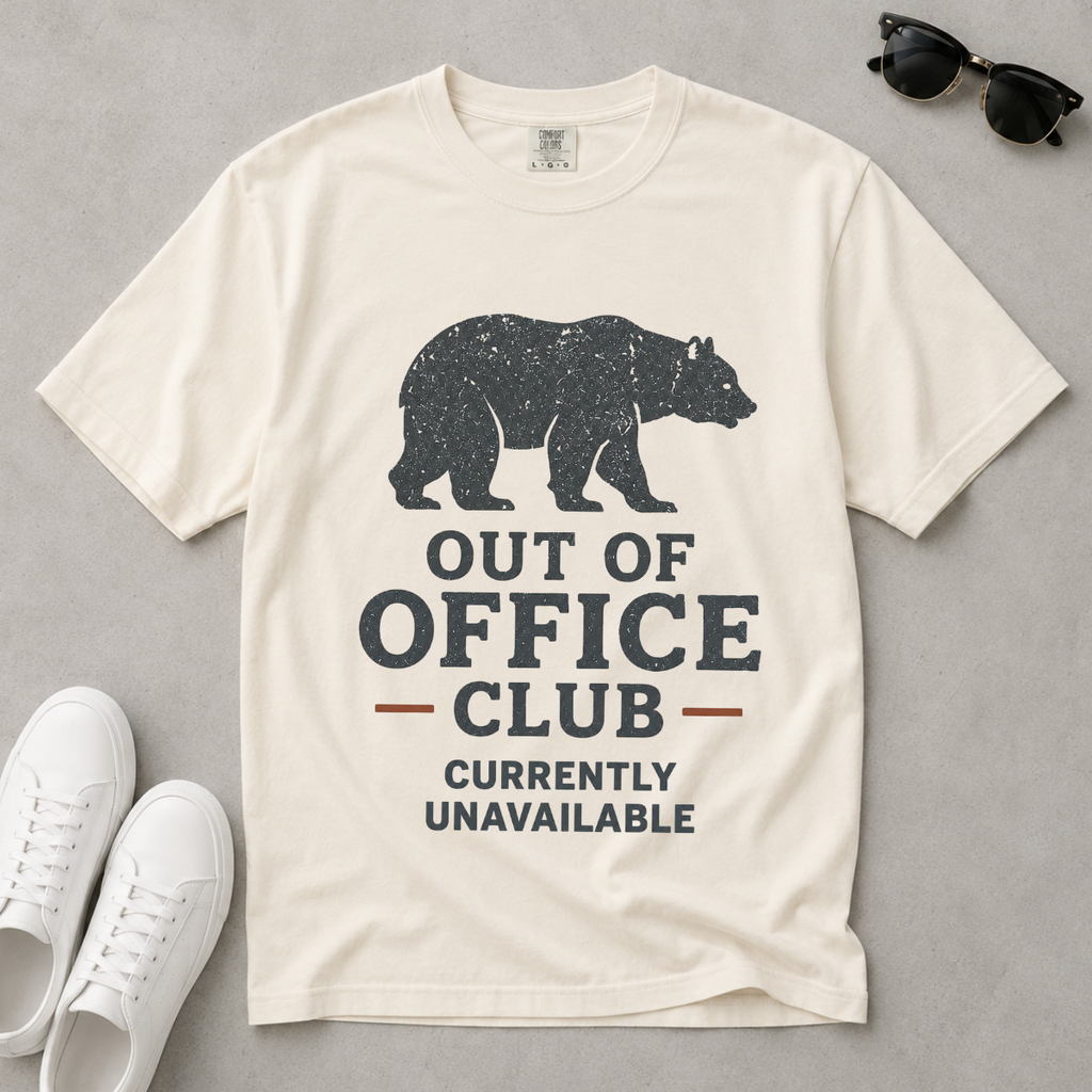 Wild & Out of Office – Bear T-Shirt | Outdoors Edition