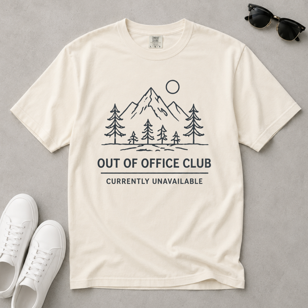 Out of Office Club – Mountain Line T-Shirt | Outdoors Edition