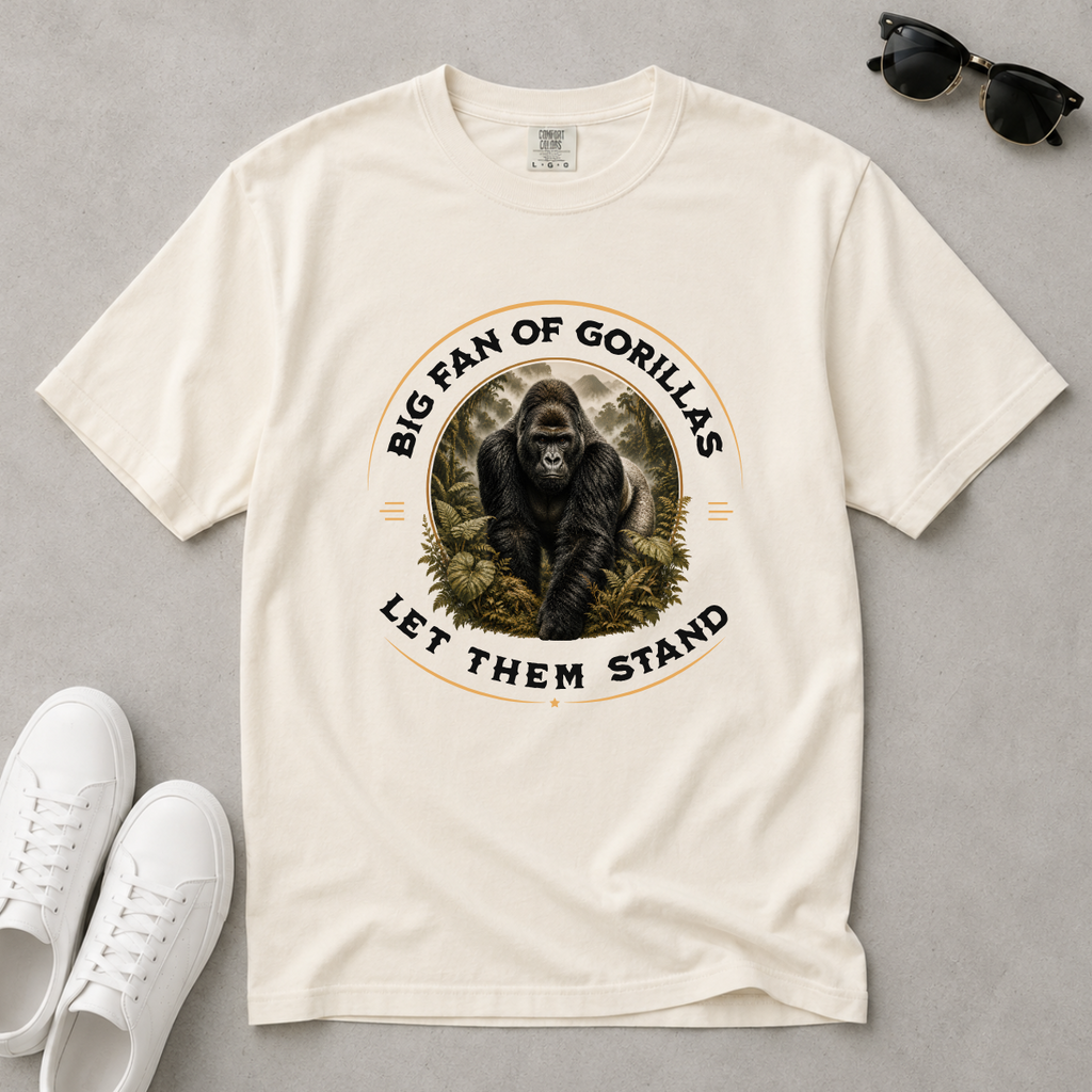 Born to Stand Tall – Mountain Gorilla T-Shirt | Outdoors Edition