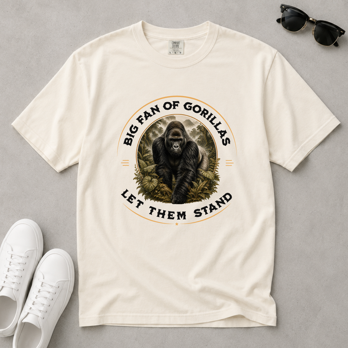 Born to Stand Tall – Mountain Gorilla T-Shirt | Outdoors Edition