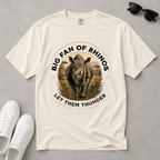 Last of Its Kind – Black Rhino T-Shirt | Outdoors Edition