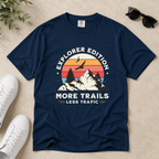 More Trails Less Traffic – Hiking T-Shirt | Outdoors Edition