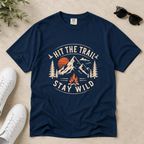 Hit the Trail, Stay Wild – Hiking T-Shirt | Outdoors Edition