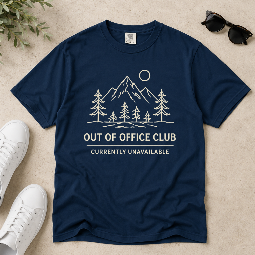 Out of Office Club – Mountain Line T-Shirt | Outdoors Edition