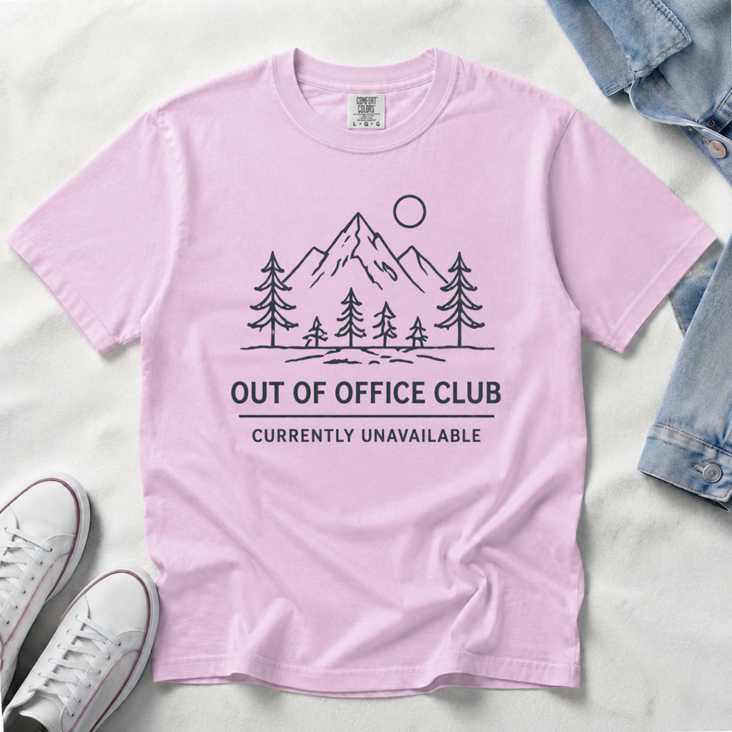 Out of Office Club – Mountain Line T-Shirt | Outdoors Edition