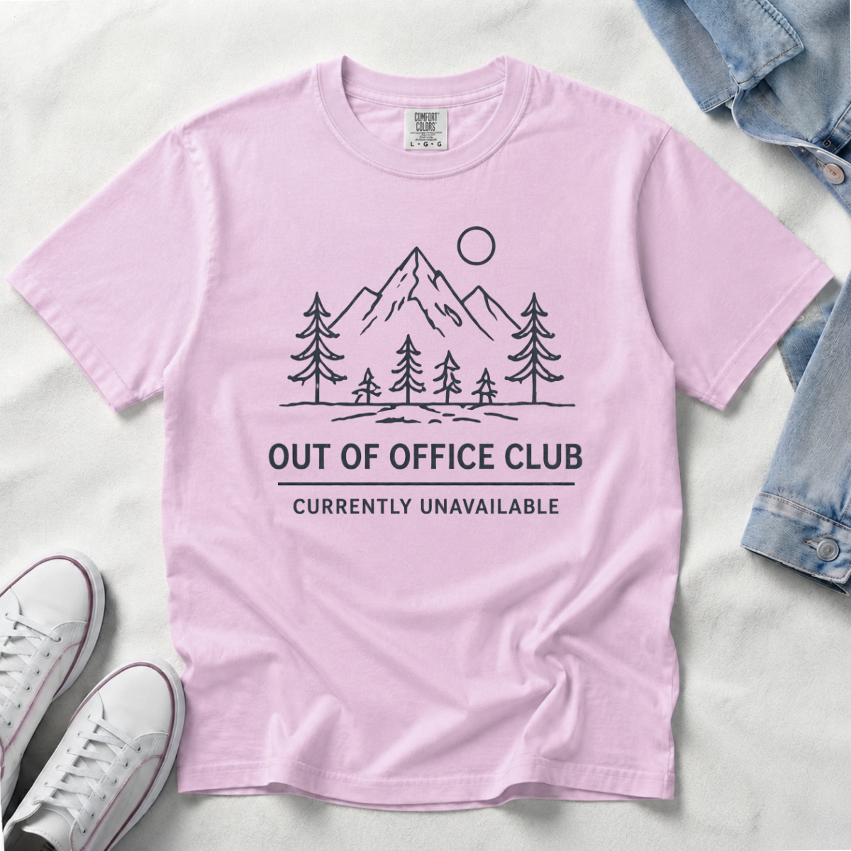 Out of Office Club – Mountain Line T-Shirt | Outdoors Edition