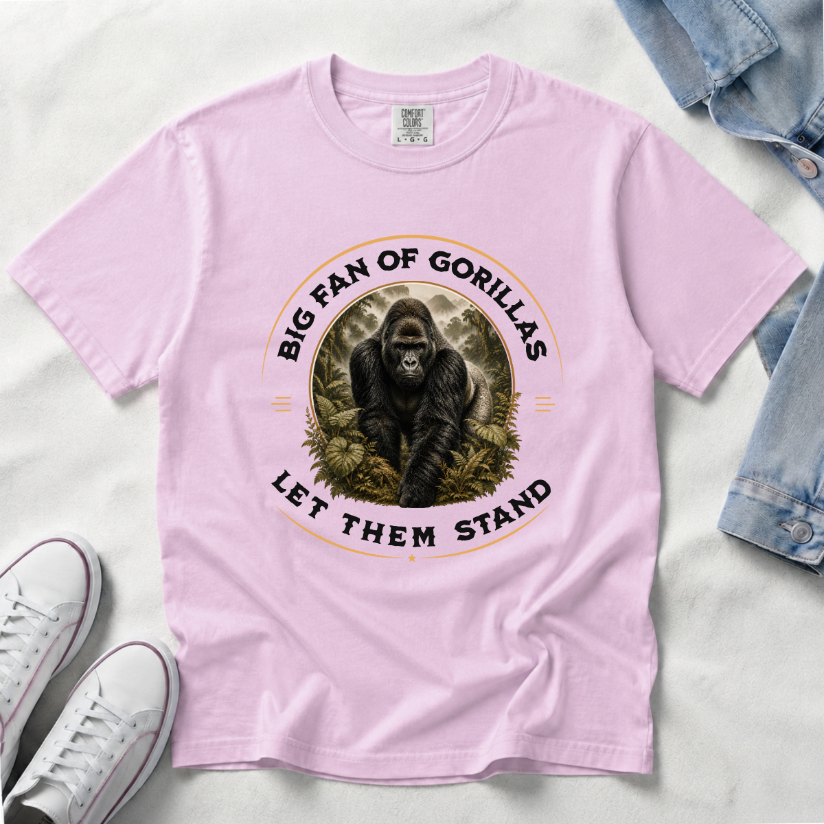 Born to Stand Tall – Mountain Gorilla T-Shirt | Outdoors Edition