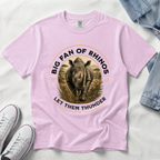 Last of Its Kind – Black Rhino T-Shirt | Outdoors Edition