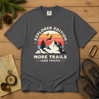 More Trails Less Traffic – Hiking T-Shirt | Outdoors Edition