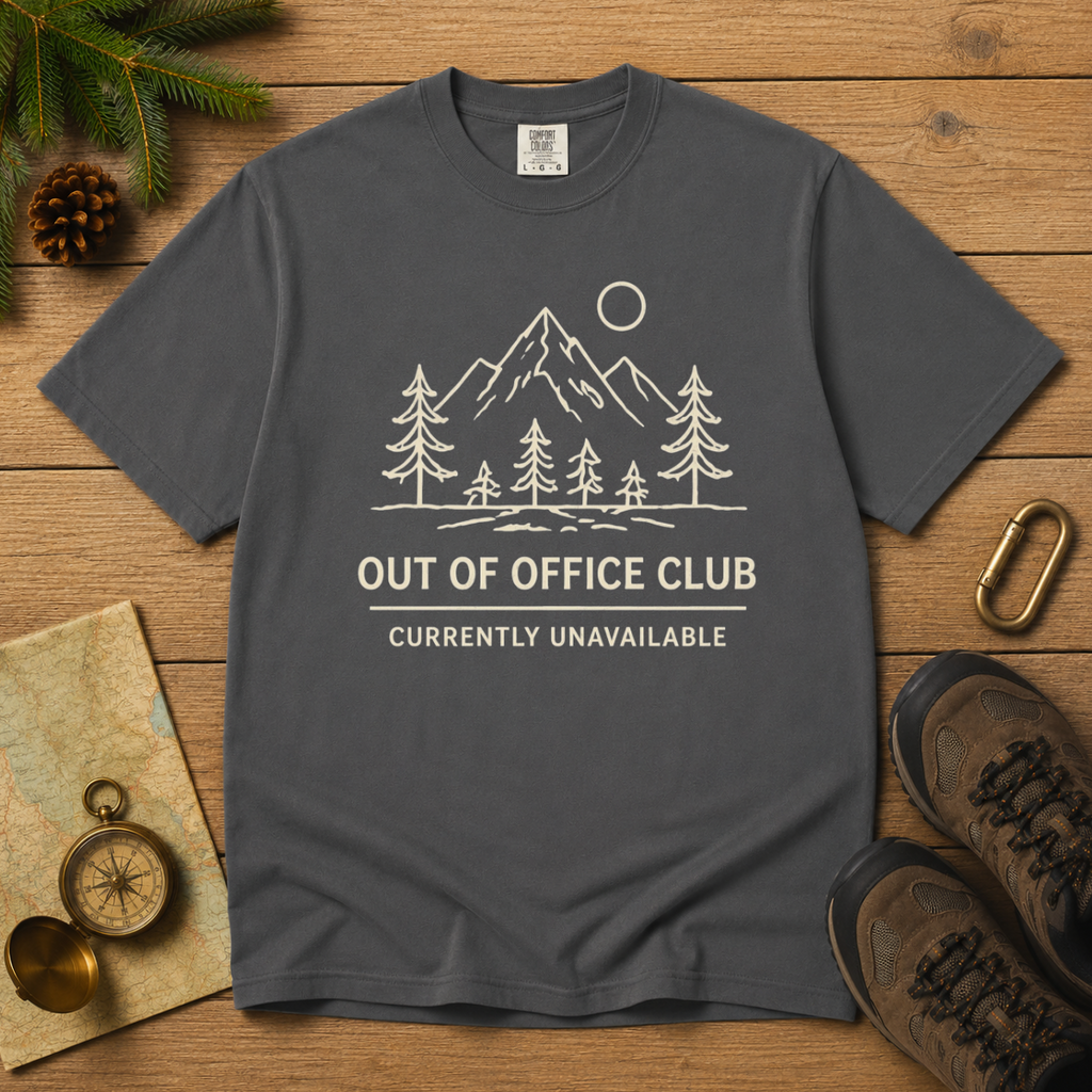 Out of Office Club – Mountain Line T-Shirt | Outdoors Edition