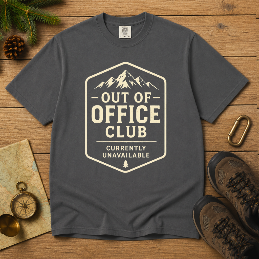 Out of Office Club – Vintage Outdoor T-Shirt | Outdoors Edition