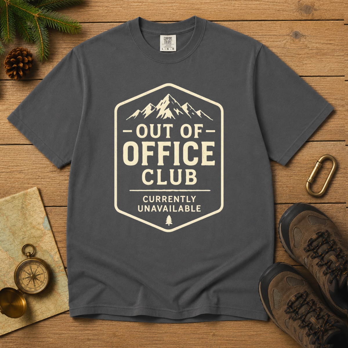 Out of Office Club – Vintage Outdoor T-Shirt | Outdoors Edition