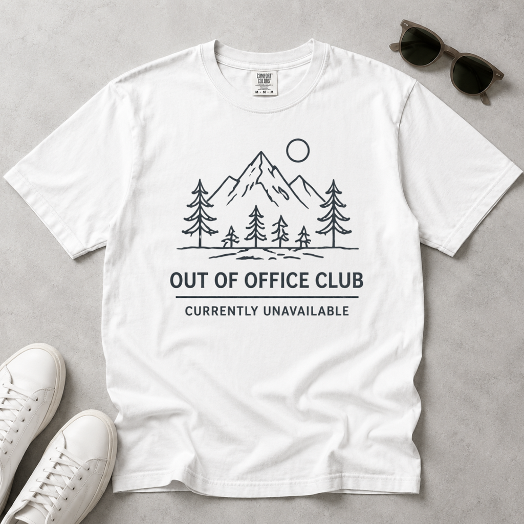 Out of Office Club – Mountain Line T-Shirt | Outdoors Edition